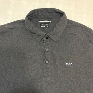 RVCA Charcoal Polo Shirt for Men